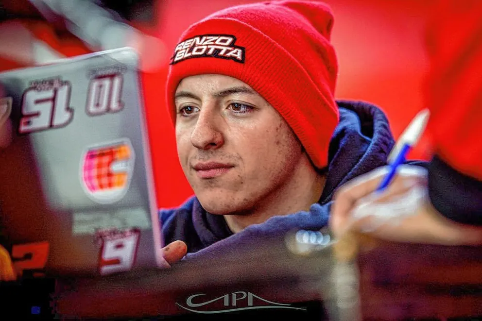 Renzo Blotta correrá en la Clase 3 en la temporada 2024