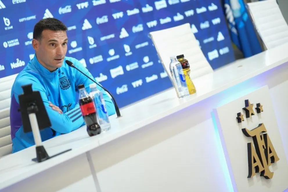 Lionel Scaloni aseguró que vio bien a Messi y que podría ser titular ante Paraguay