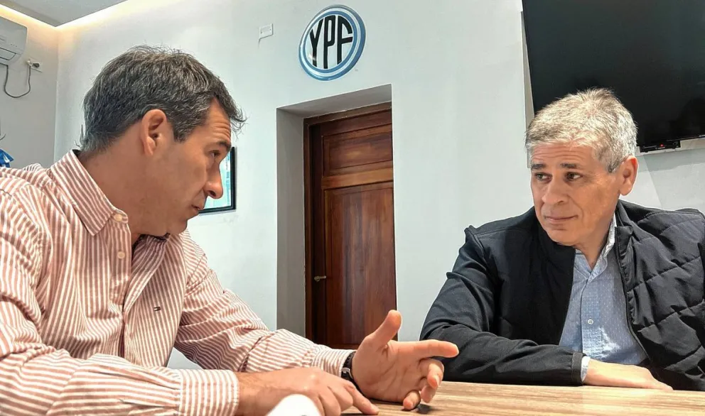 Luque y Pablo González se reunieron para dialogar sobre la necesidad de incentivo a las cuencas maduras y que se trate la Ley de Hidrógeno