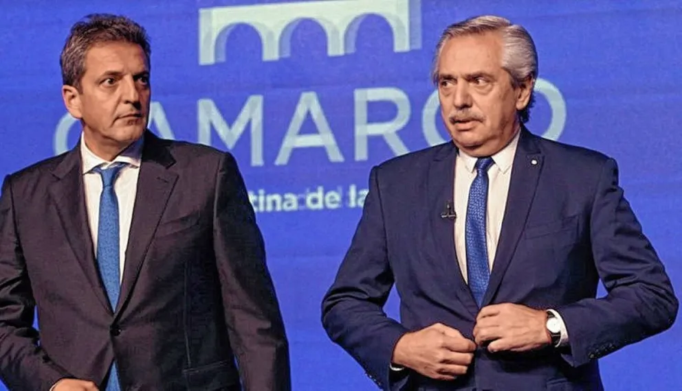 Malestar de Massa con Alberto Fernández por haber denunciado a Milei sin consultarlo