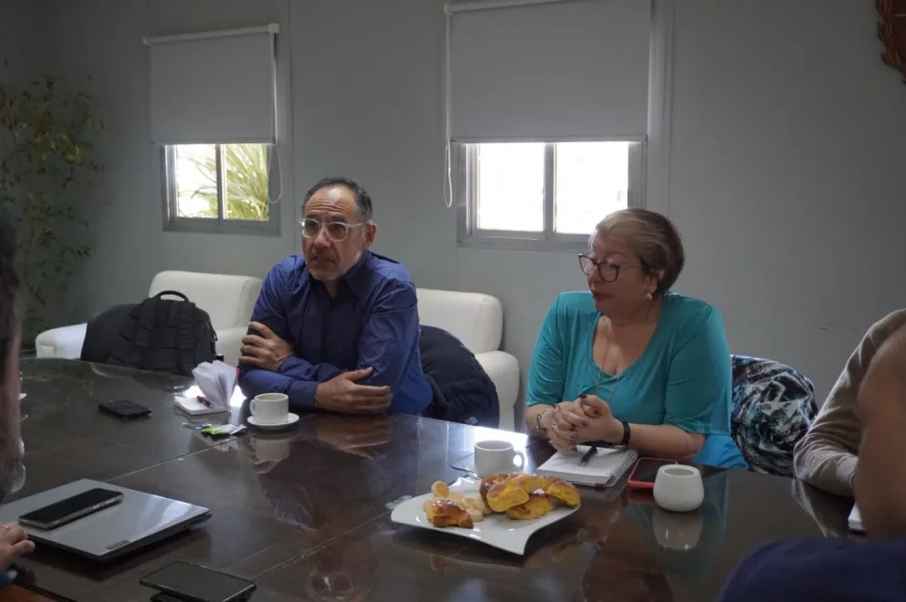 Monasterolo recibió al próximo ministro de Salud de la Provincia