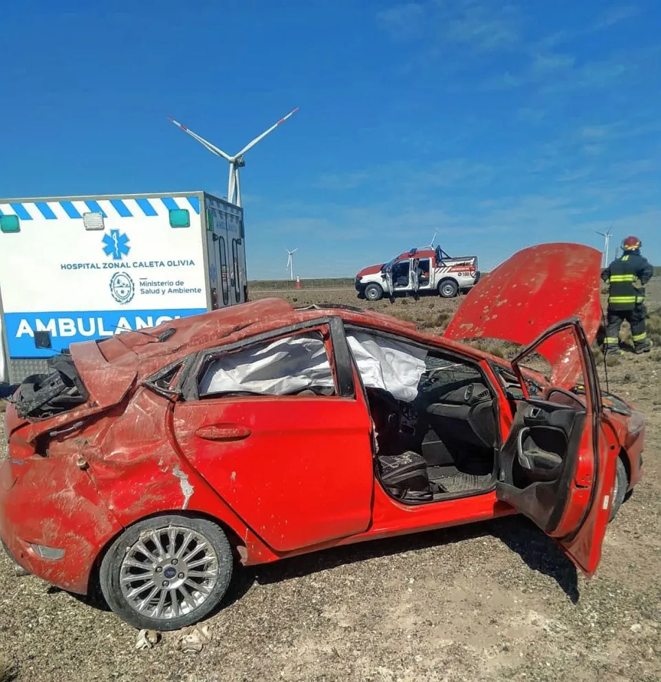 Menor de 12 años resultó con múltiples heridas tras vuelco en la ruta 281