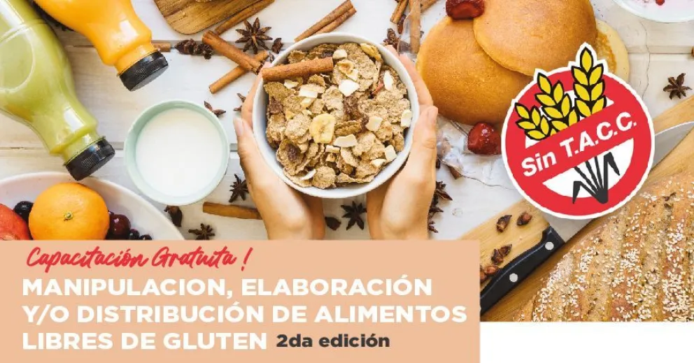 Provincia invita a participar de una nueva edición de los talleres sobre manipulación de Alimentos Libres de Gluten