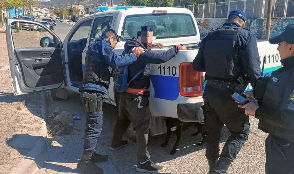 Tenía pedido de captura y lo encontraron en barrio San Martín