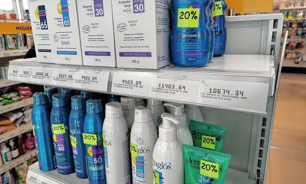 Arden los precios de los protectores solares: respecto al año pasado aumentaron más del 200%