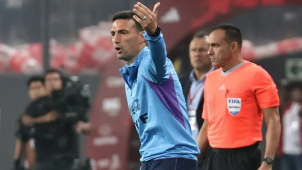 Scaloni, tras el triunfo ante Perú: "El equipo tiene ganas de seguir compitiendo y de ganar"