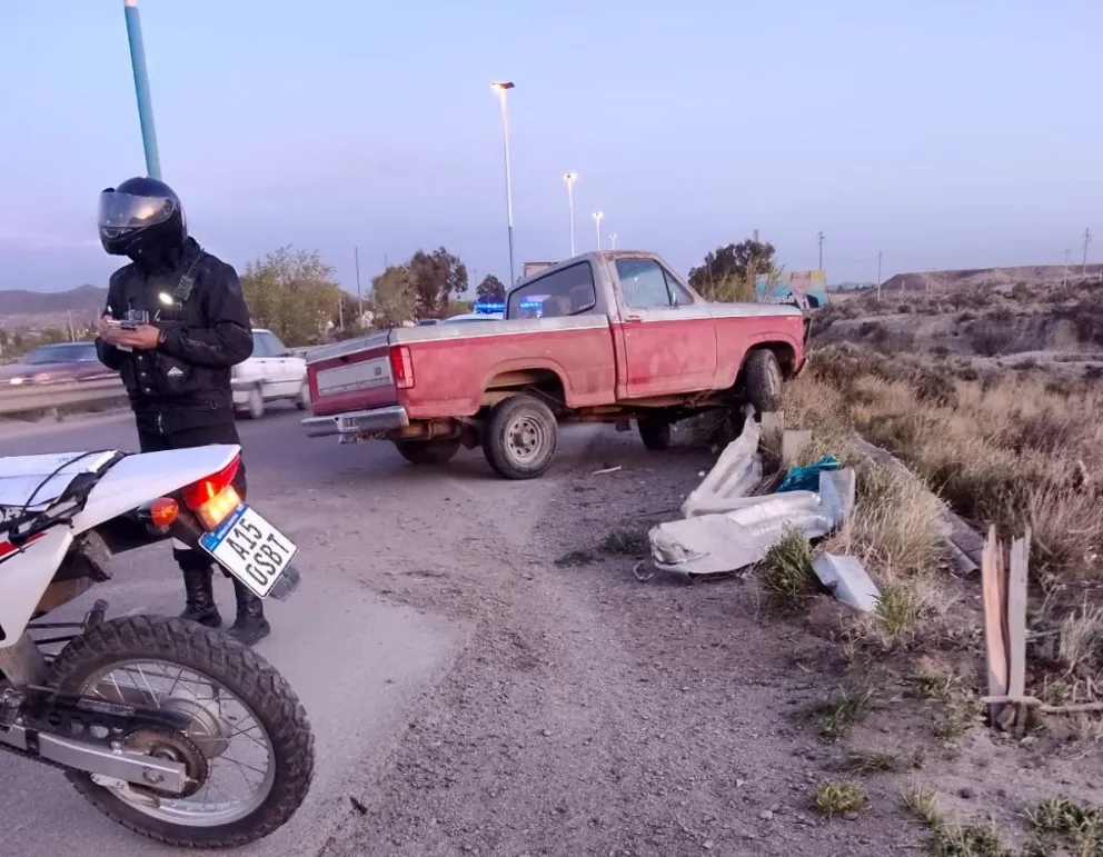 Conducía alcoholizado y despistó en la Ruta 3