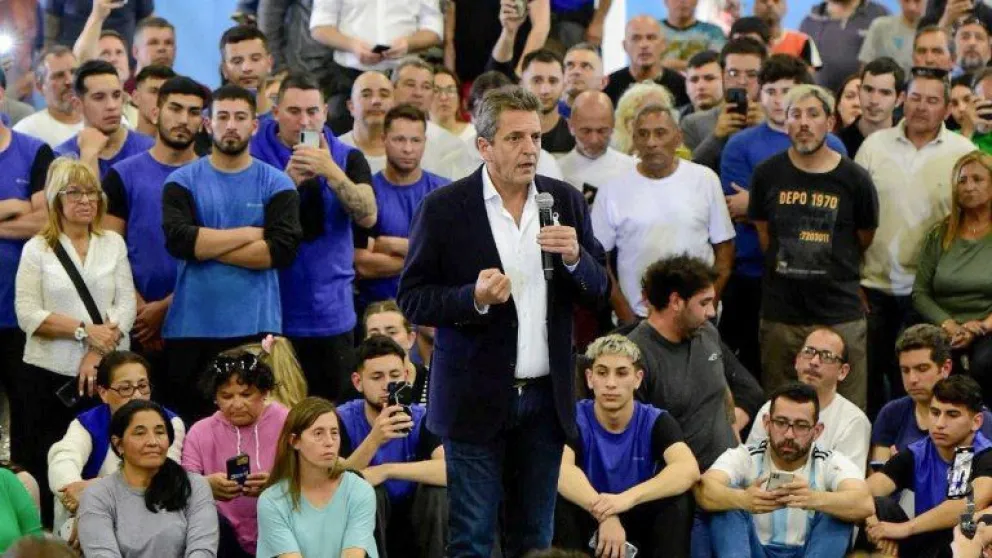 Massa cerró su campaña: "Mi gobierno va a ser distinto a este"