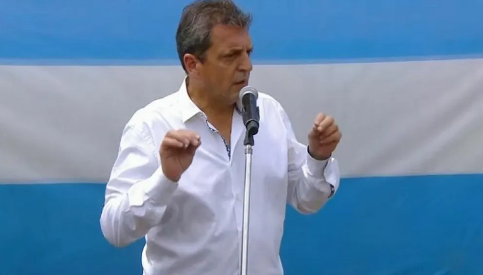 Sergio Massa: "El lunes, la Argentina sigue y por eso hay que transmitir tranquilidad"