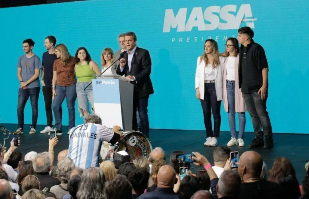 Massa, tras ser el candidato más votado de las generales 2023: "La grieta se murió"