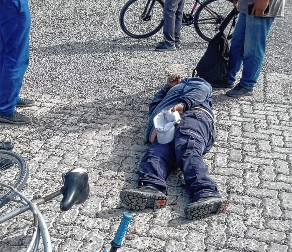Atropelló a un ciclista y se dio a la fuga