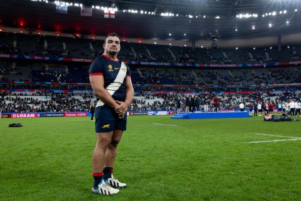 Agustín Creevy se convirtió en el segundo jugador con más partidos disputados en el Mundial