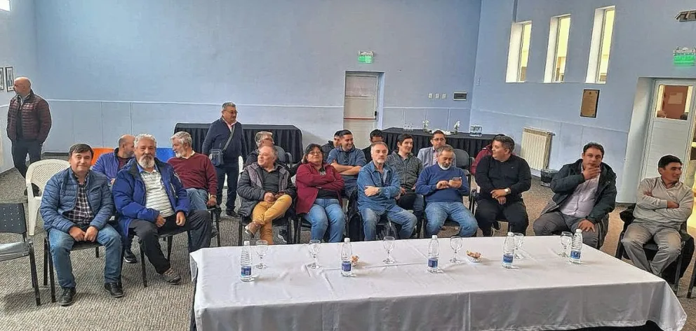 Las Cooperativas de FECHCOOP se reunieron en Sarmiento con el intendente Sebastián Balochi