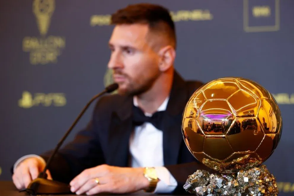 Lionel Messi ganó el octavo Balón de Oro de su carrera