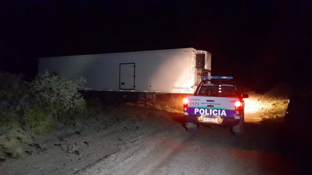 Camarones: La Policía del Chubut localizó un camión y secuestró productos de pesca vinculados a un presunto robo 