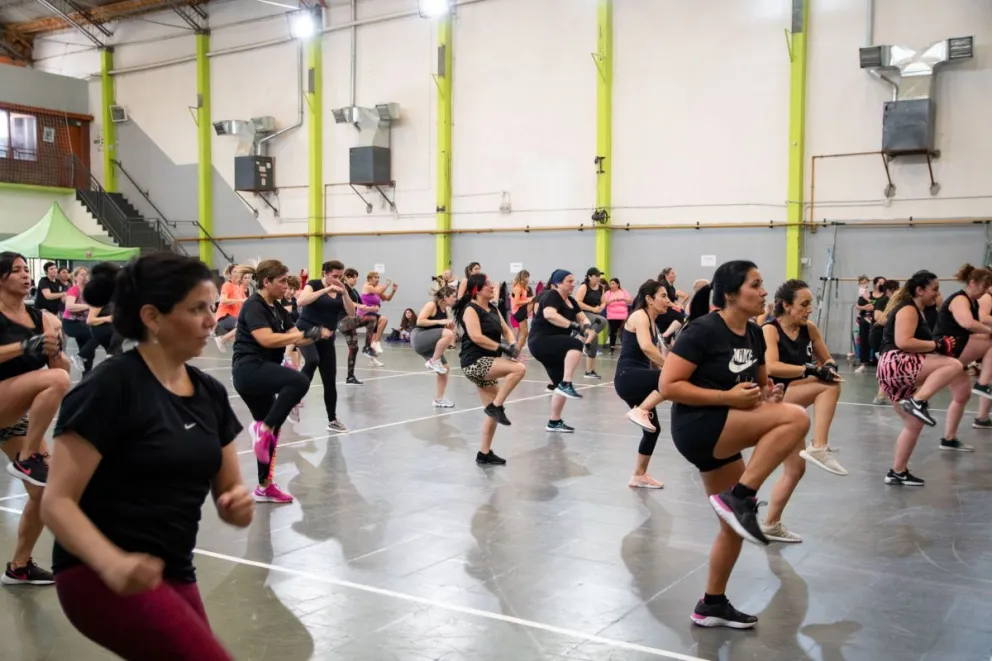 Jornada de deporte y salud en Rada Tilly