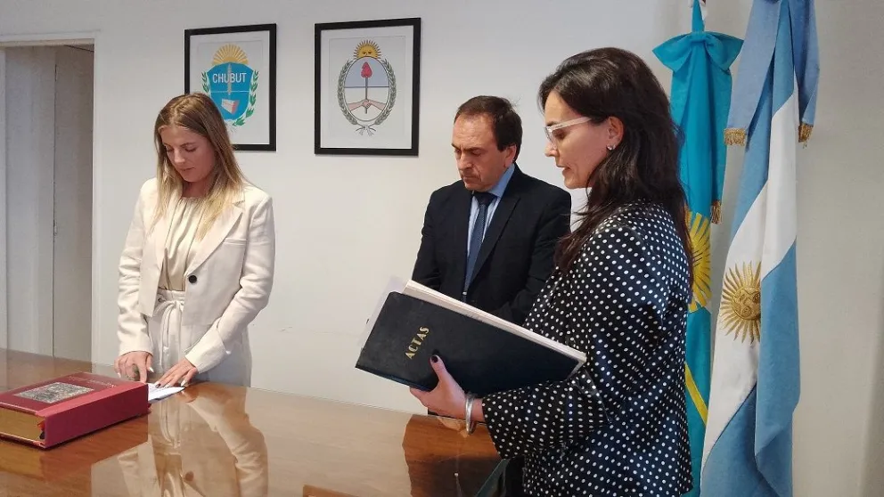 Juramento nueva procuradora de Fiscalía en Comodoro