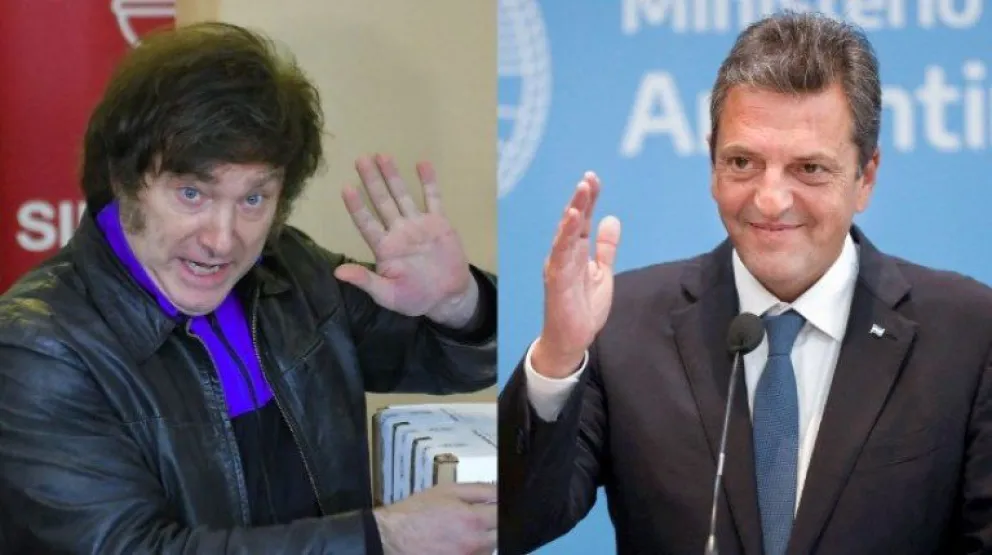 Massa y Milei recibirán casi 140 millones de pesos cada uno para hacer campaña de cara al balotaje