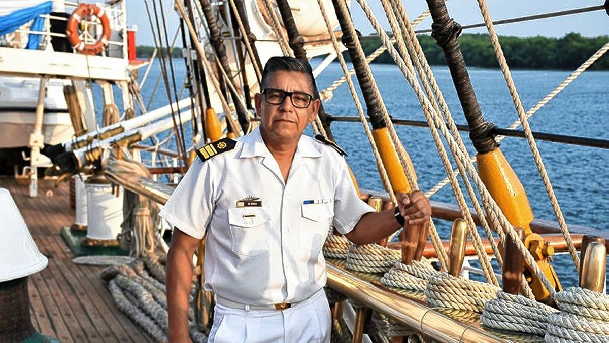 “Ser marino me llevó a conocer y representar a mi país en diferentes lugares del mundo”