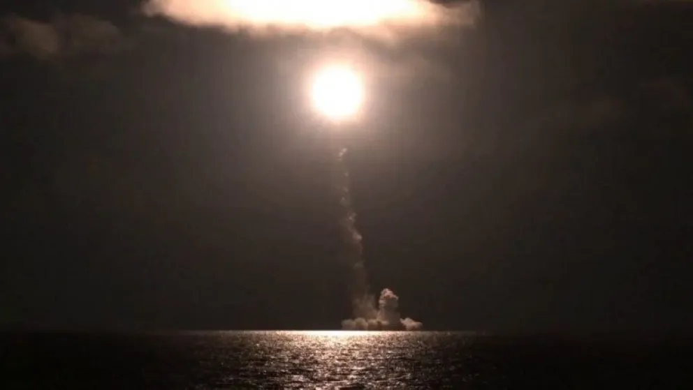 Rusia probó exitosamente un misil intercontinental en el mar Blanco