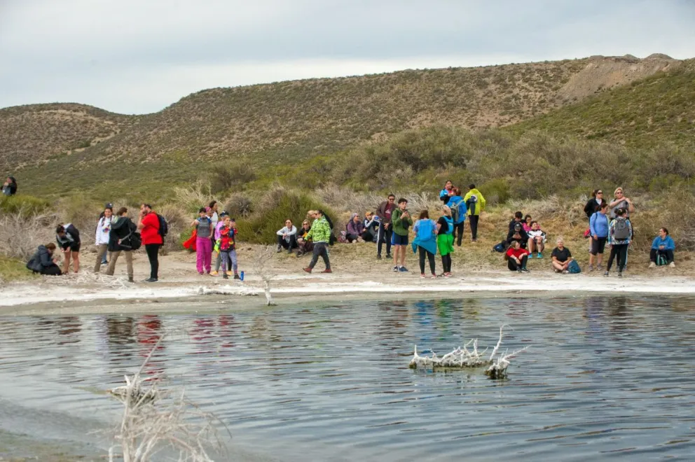 Más de 100 personas disfrutaron del “Trekking de Las Lagunas”