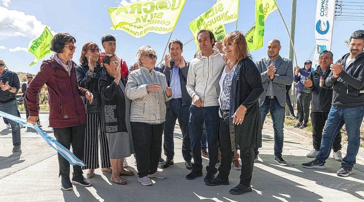 El Municipio concretó una nueva obra de pavimento en barrio Gasoducto