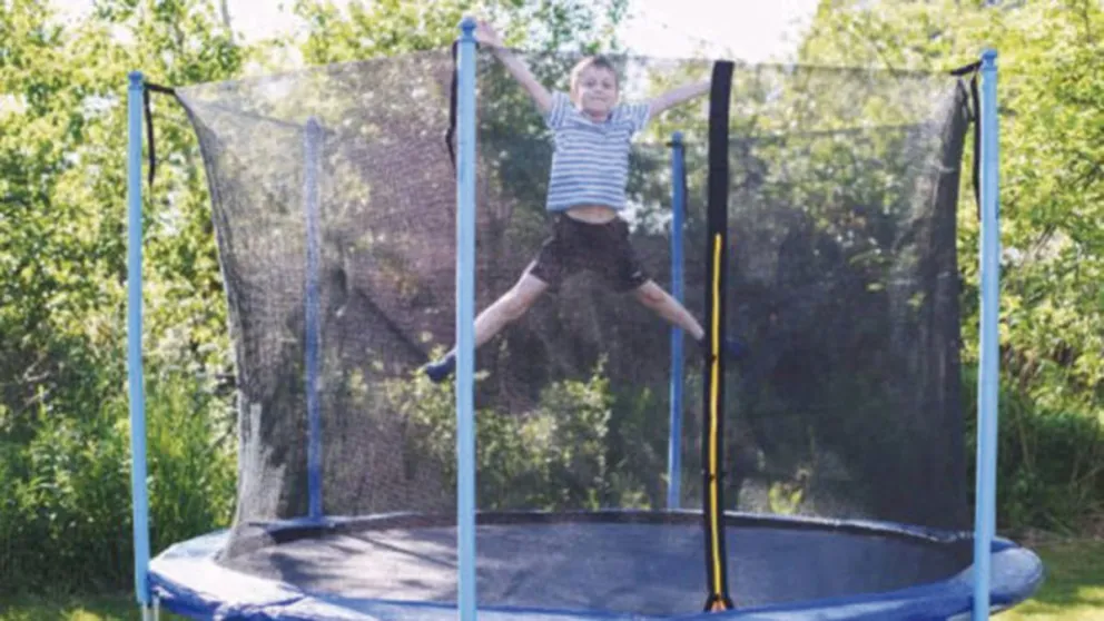 Cama elástica y sus riesgos