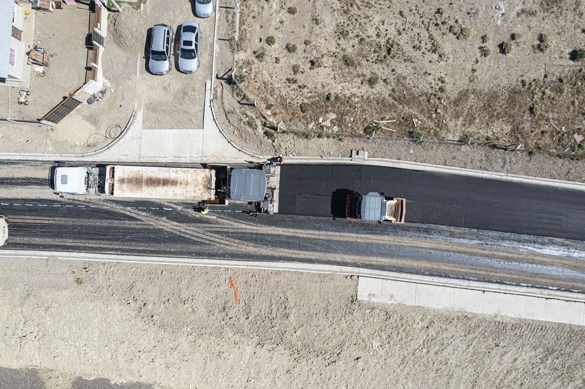 Luque: “Estamos próximos a finalizar un camino fundamental para la zona norte de Comodoro”