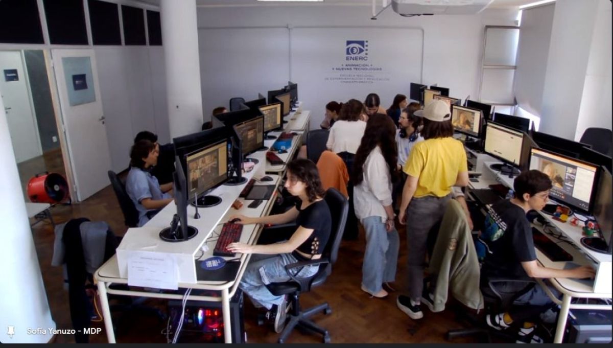 Estudiantes de la ENERC de Comodoro participaron del Festival Internacional de Cine de Mar del Plata