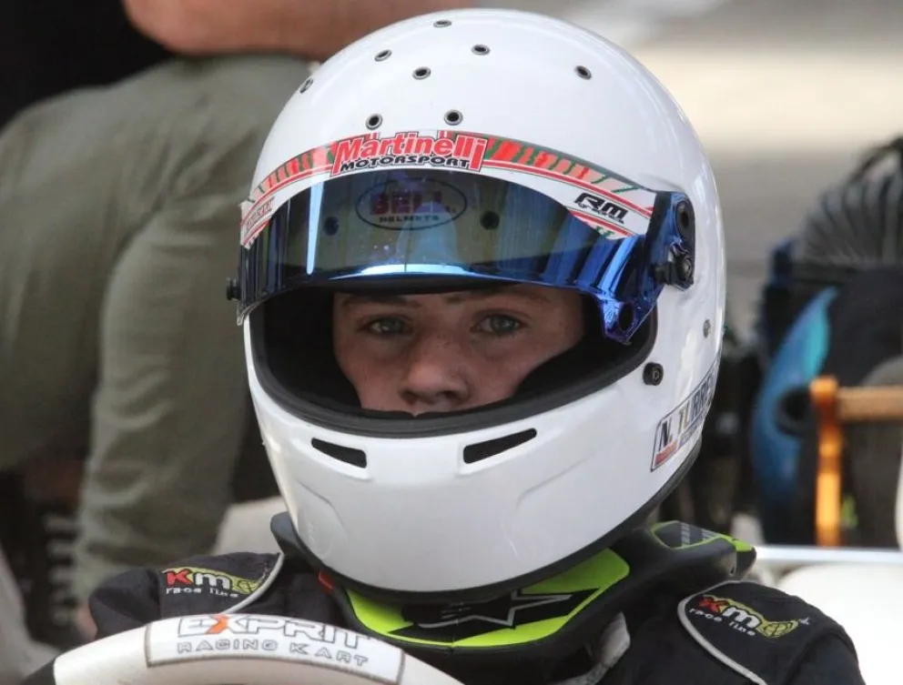 Karting: Nazareno Turrez cerró un año positivo y piensa en subir de categoría