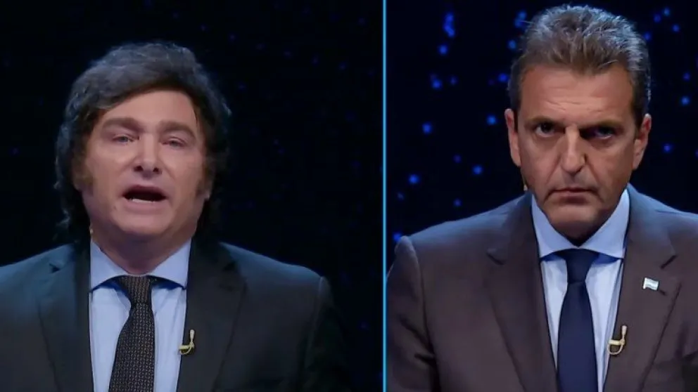 Massa presionó a Milei en temas económicos y el libertario le respondió con dureza: "Sos un mentiroso"