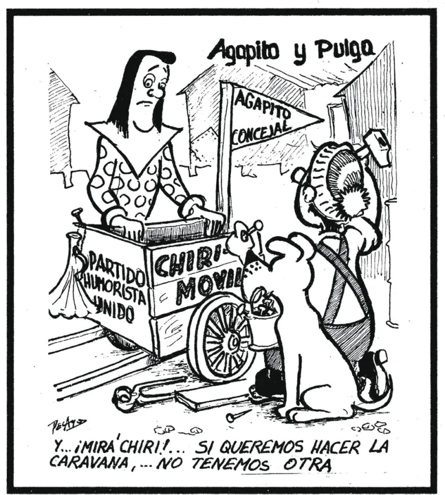 Viento Lindo y Agapito y Pulga,  dos cl&aacute;sicos del humor gr&aacute;fico