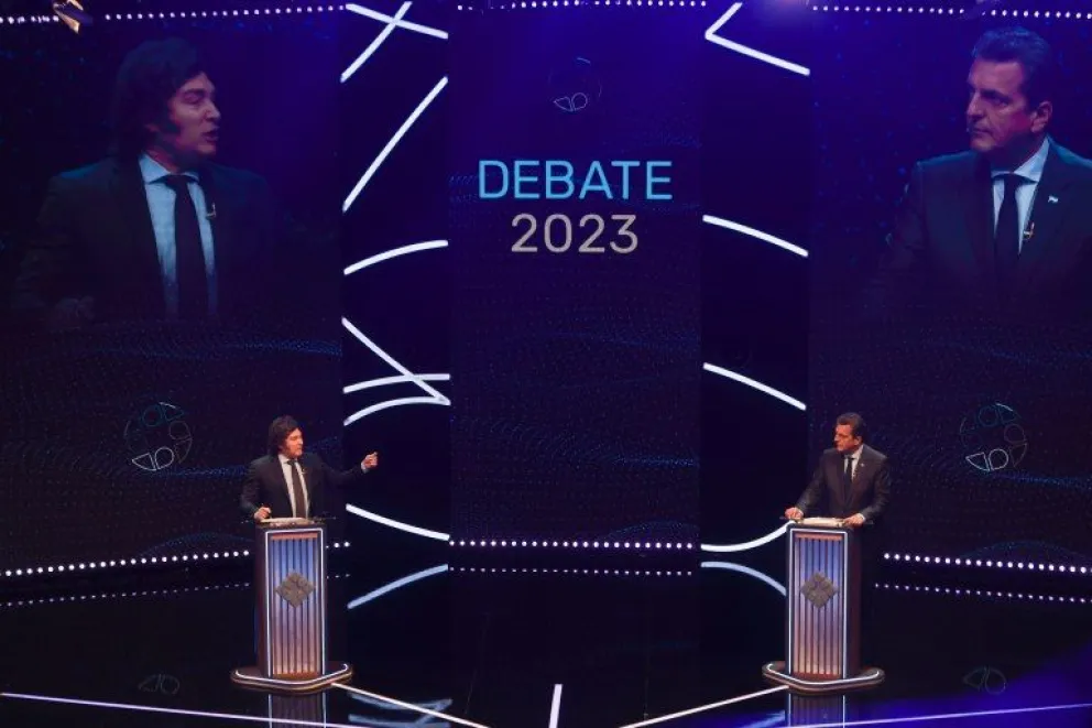 "Gede", la pasantía de Milei y las AFJP, lo más googleado durante el debate presidencial