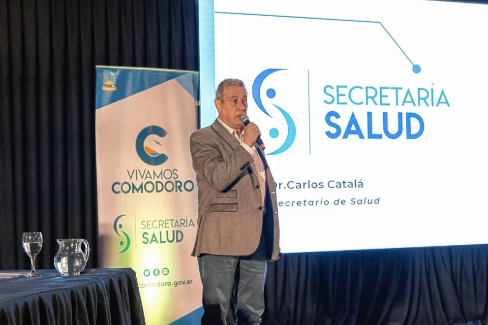 El Dr. Carlos Catalá realizó un informe de gestión por sus 12 años al frente de la salud municipal