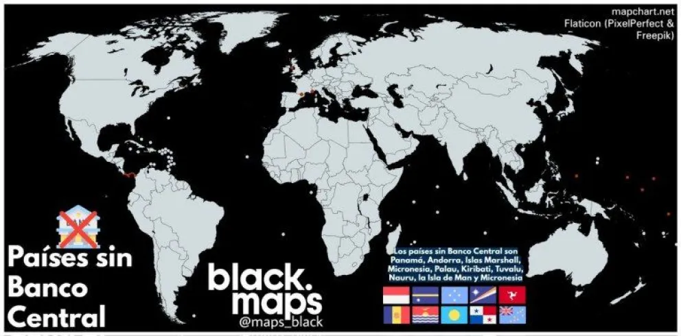 Qué países del mundo no tienen Banco Central y cómo funcionan sus economías