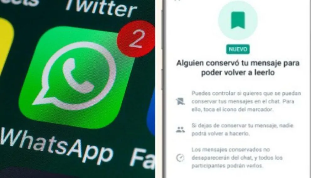 ¿Ya conocías esta función de WhatsApp?: cómo guardar los mensajes temporales