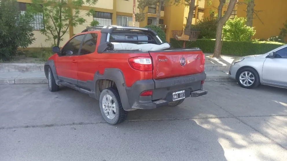 Ladrones fueron a asaltar distribuidora de lácteos en camioneta robada que luego abandonaron