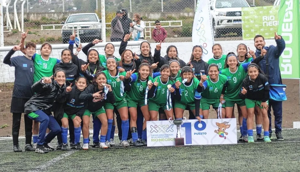 Chubut terminó en el segundo lugar de los Juegos Araucanía
