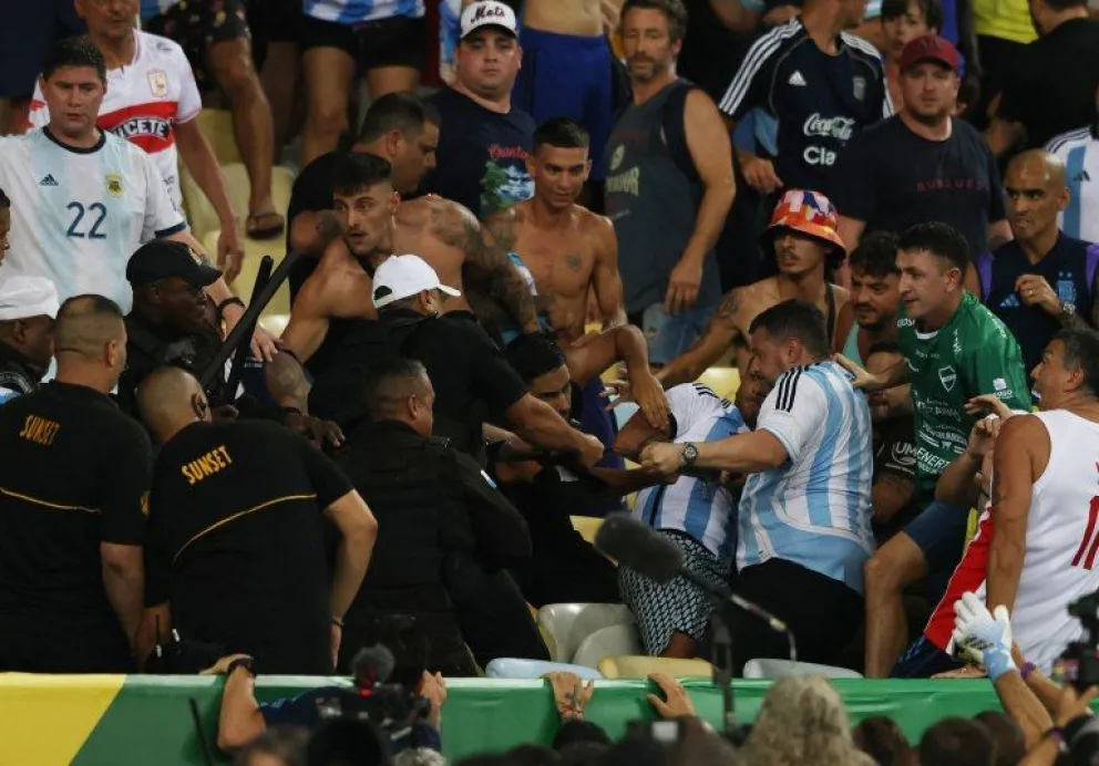 La CONMEBOL se pronunció sobre la grave represión de la Policía Militar brasileña a los hinchas argentinos
