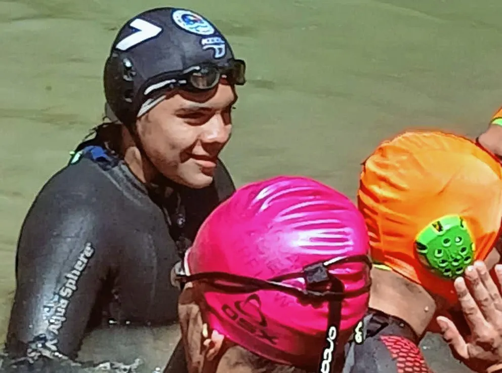 Bautista Wisky hizo podio en el Torneo Regional de Aguas Abiertas