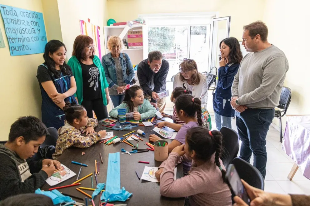 Luque concurrió al cierre anual del programa de Trayectorias Escolares que contuvo a más de 400 estudiantes de Comodoro