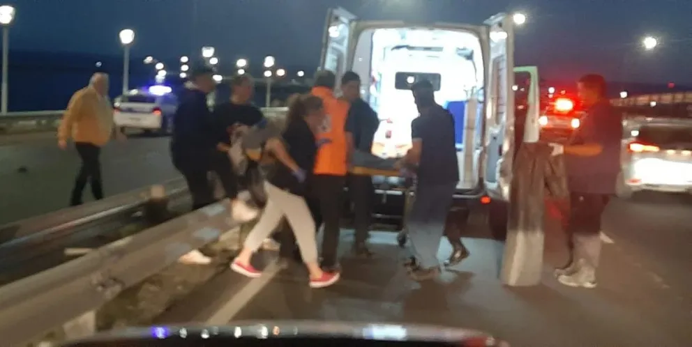 Caos vehicular por accidente en la noche del viernes a la altura de Eureka