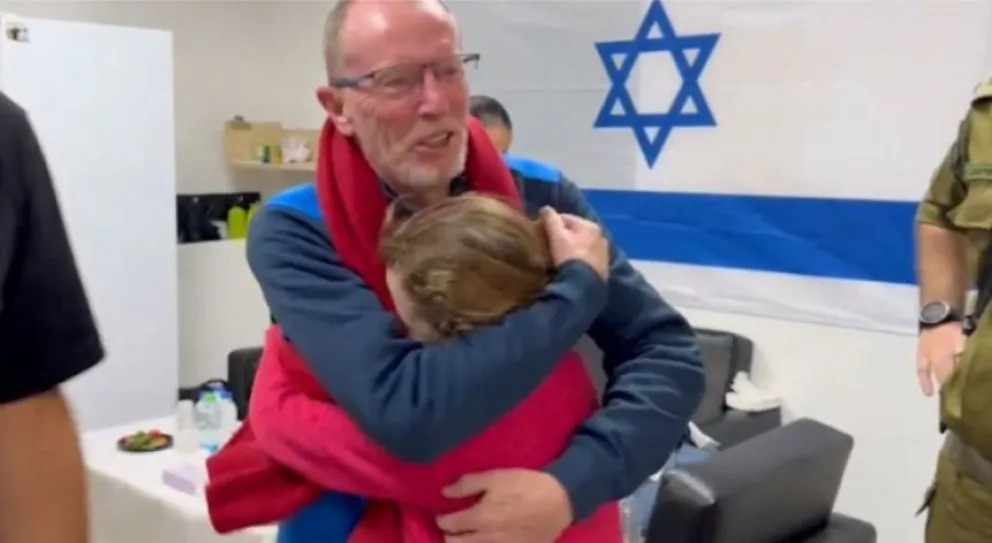 Hamás entrega a otro grupo de rehenes israelíes y tailandeses