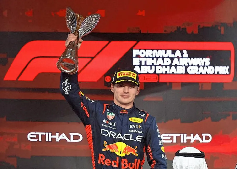 Max Verstappen ganó el GP de Abu Dhabi y logró un récord histórico en el cierre de la temporada
