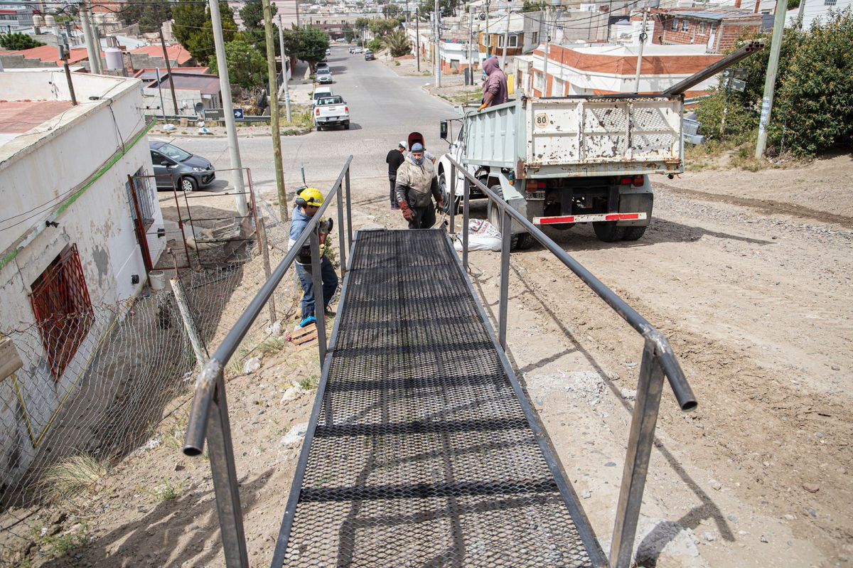 Barrio Jorge Newbery: Comenzará una obra que contempla pavimento, muro de contención y pluviales