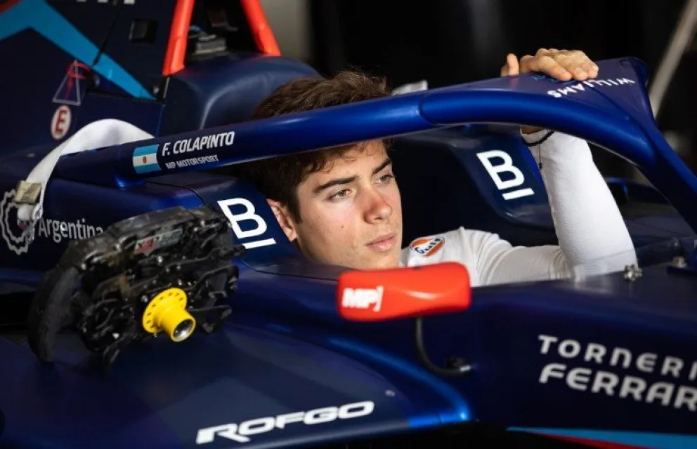 Día histórico para el automovilismo: Franco Colapinto probó un F1 en Abu Dhabi