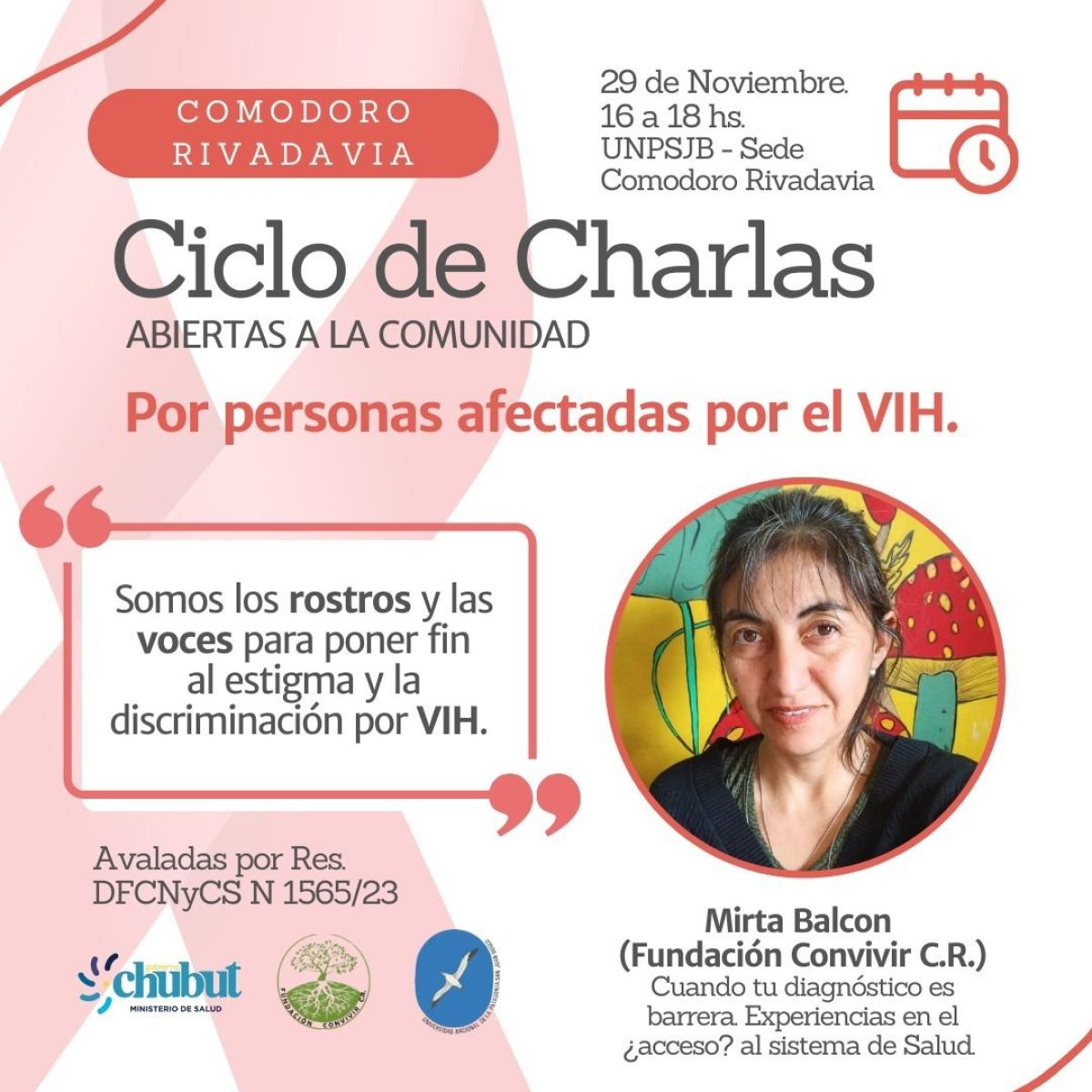 Ciclo de Charlas sobre VIH: este miércoles habrá actividades en la Universidad