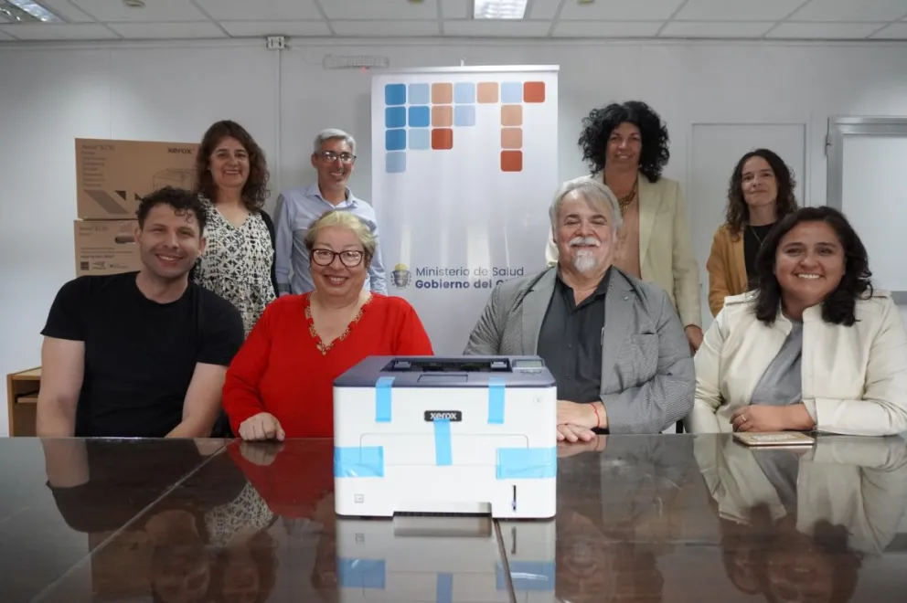 El Gobierno de Chubut entregó equipamiento tecnológico a hospitales rurales de la provincia 