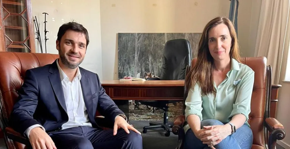 Torres se reunió con la Vicepresidenta electa Villarruel para organizar la agenda de la próxima conformación del Senado