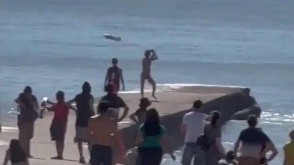 Un ruso quedó detenido después de correr desnudo en Mar del Plata